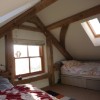 Charlestown, Fife - oak framed bedroom in rear extension