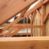 Douglas Fir framed roof