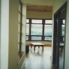 Looking towards the Foyle through the curved living room